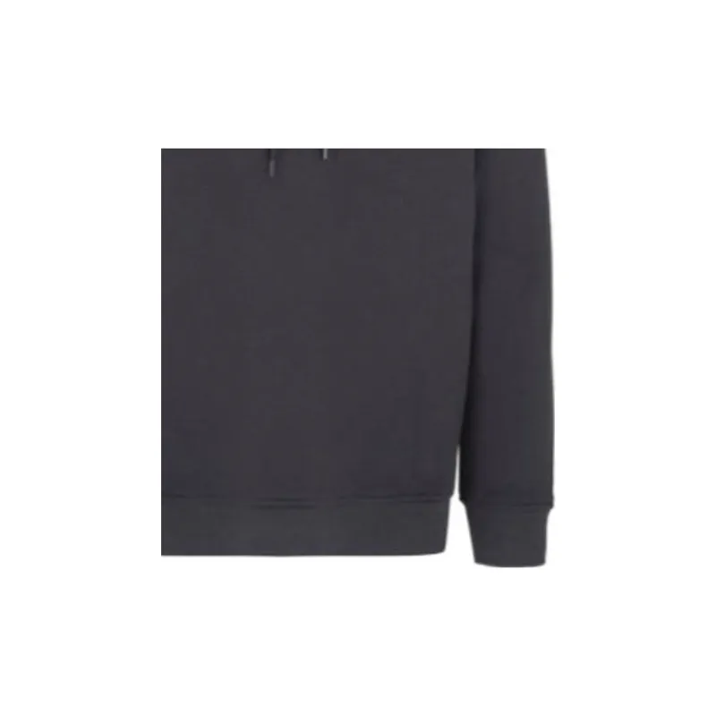 EMPORIO ARMANI Logo Embroidered Drawstring Hoodie-3