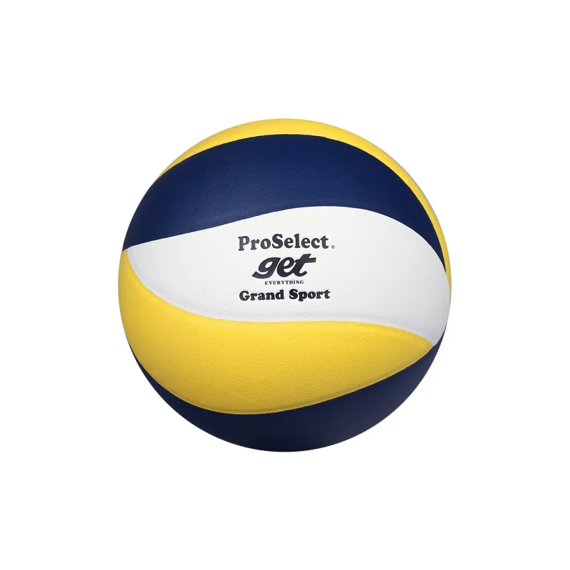 ProSelect PU Size 5 Volleyball Unisex Blue Yellow-1