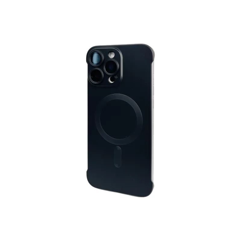 Wei Xin Acrylic Material Magnetic Bezel less Phone Cases Compatible With IPhone 16/15 Pro Max/Apple 13/14 Pro/Max-17