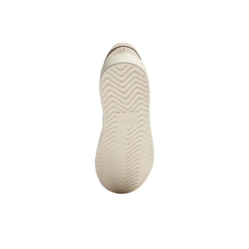 ZARA Anti Slip Wear Resistant Low Top Skateboard Shoes Men's Beige-4