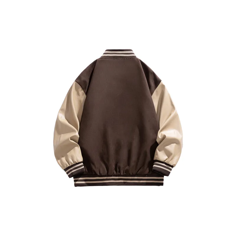 FONDLOOK Baseball Jacket Unisex-5