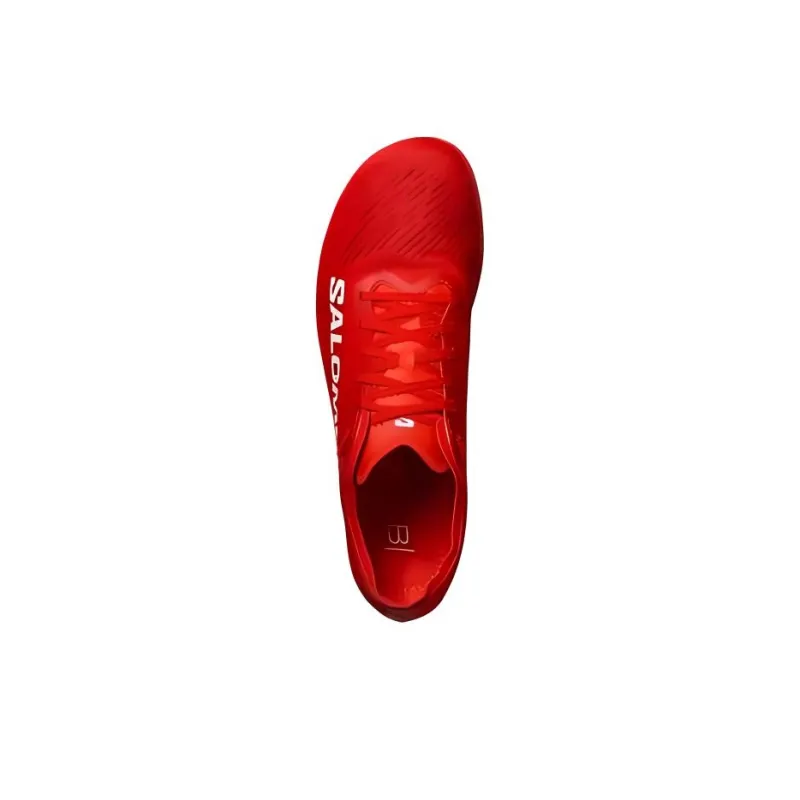SALOMON Wear-Resistant Low-Top Running Shoes Unisex Fire Red-2
