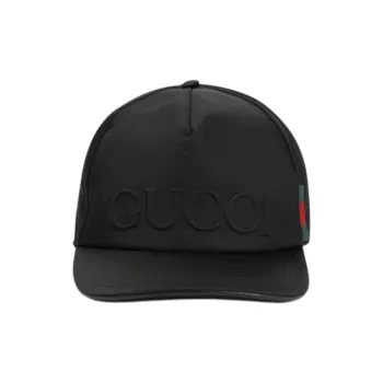 GUCCI Logo Embossed Baseball Hat