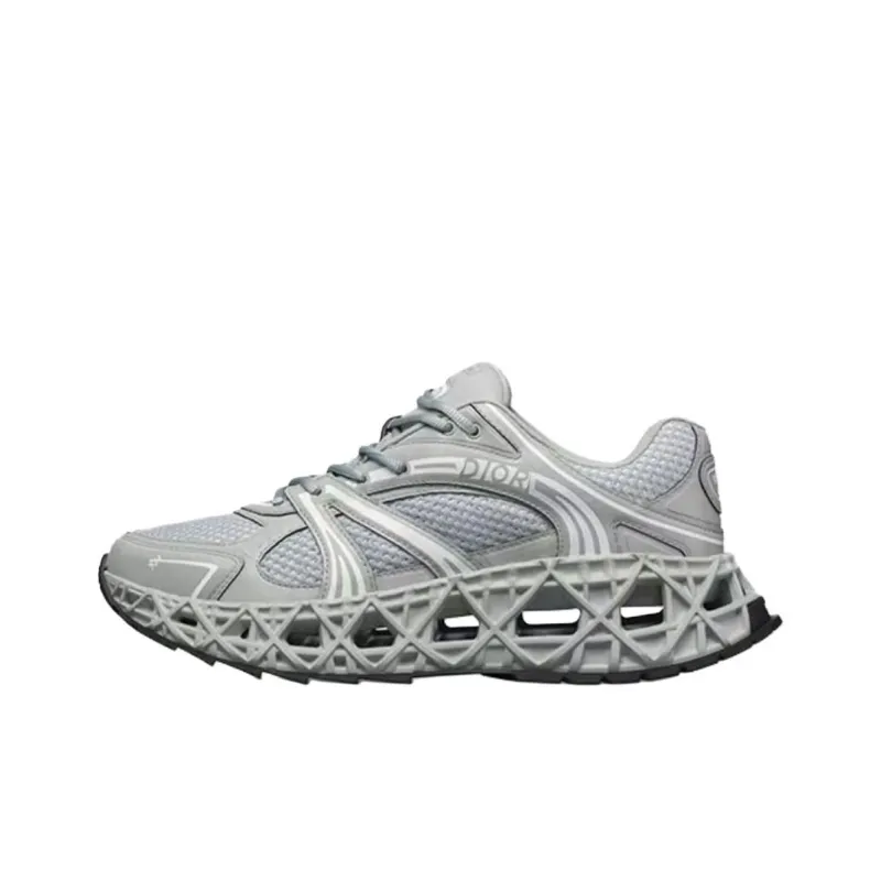 DIOR B35 NXXT Low Top Casual Shoes Men's Gray-0