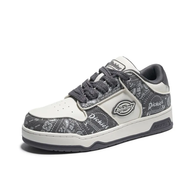 Dickies Low Top Skateboard Shoes Men's Black White-1