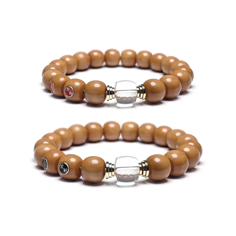 MOUNTAINS AND MANS Monkey Head Walnut Bracelets Unisex-8
