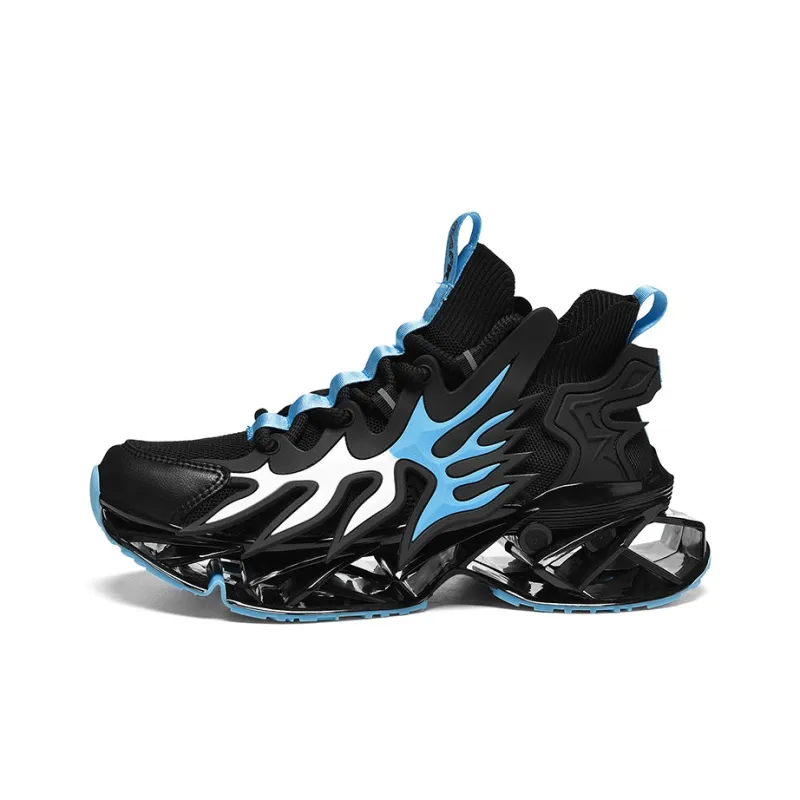 Jerden Smith Shock Absorbers With Slip Resistant And Abrasion Resistant Properties High Top Casual Shoes Men's-12