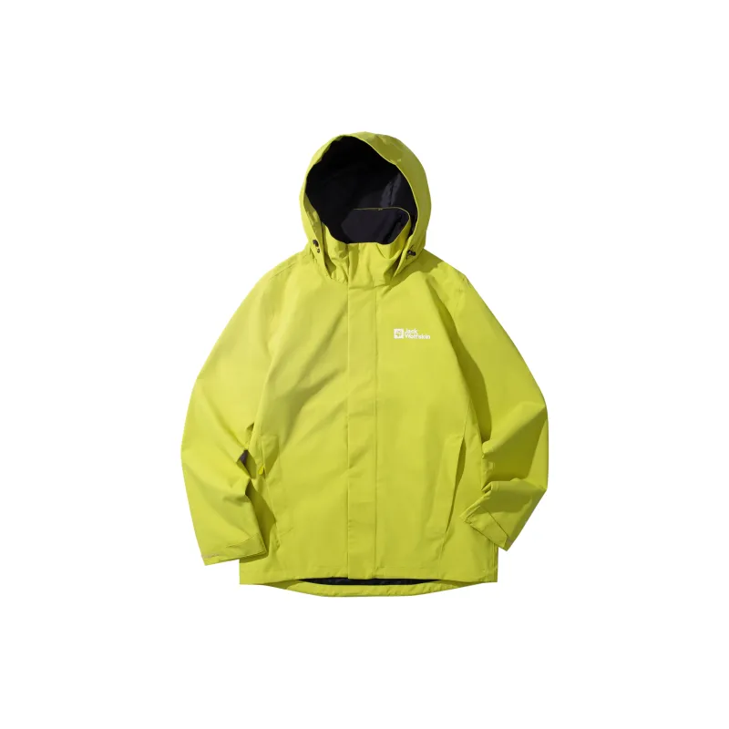 Jack Wolfskin Outdoor Hiking Waterproof, Windproof, Breathable, Quick Dry Windbreaker Jacket Men's-10