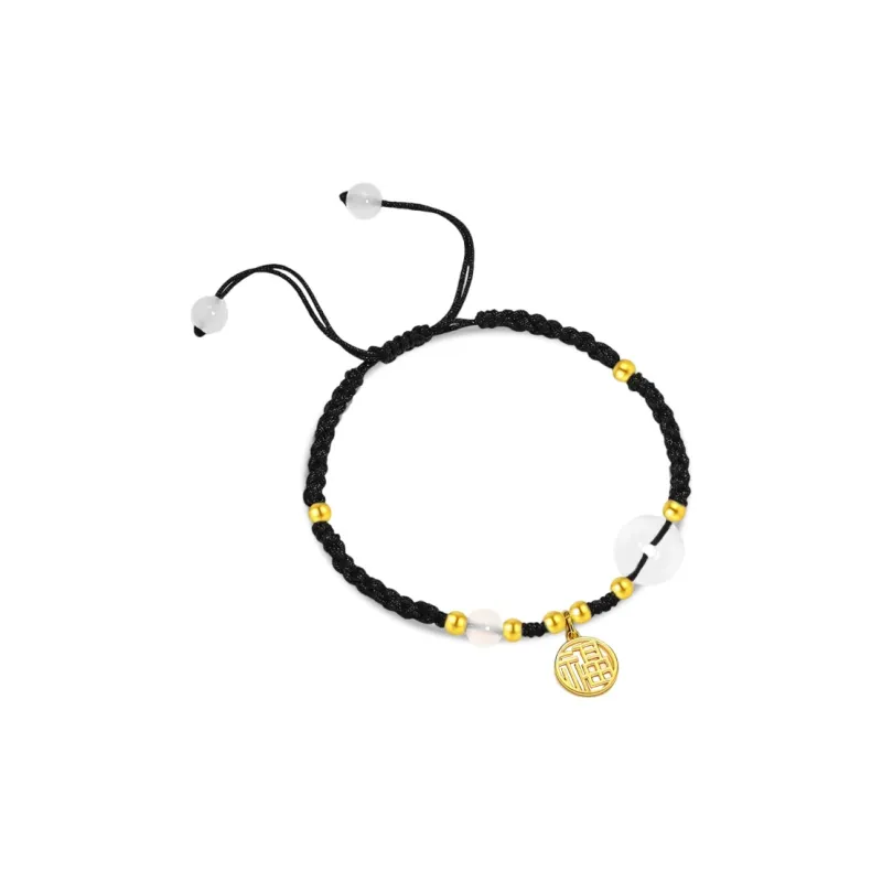 Kim Ka Fook Chalcedony Bracelets Unisex-3