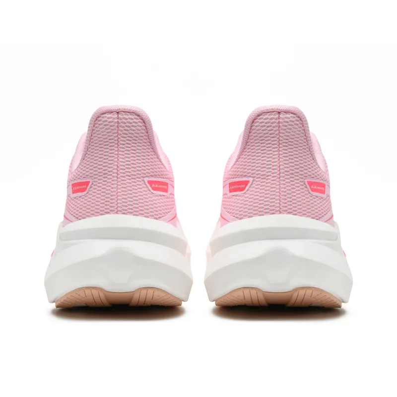 A.KNACKFUSS Breathable Slip Resistant Low Top Running Shoes Unisex Peach Pink-2