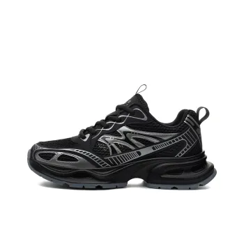 JEEP SPIRIT Height Increasing Lightweight Slip Resistant Low Top Chunky Sneakers Men's Graphite Silver