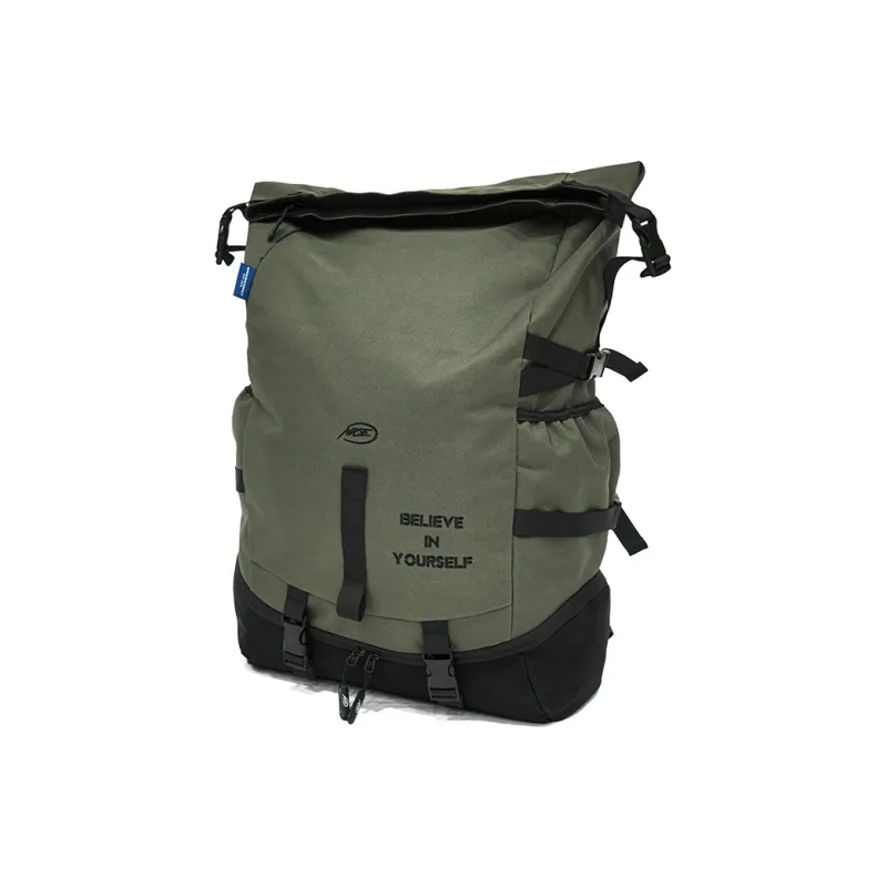 NICEID Oxford Outdoor Hiking Bag Backpacks Large Size Unisex Black-11