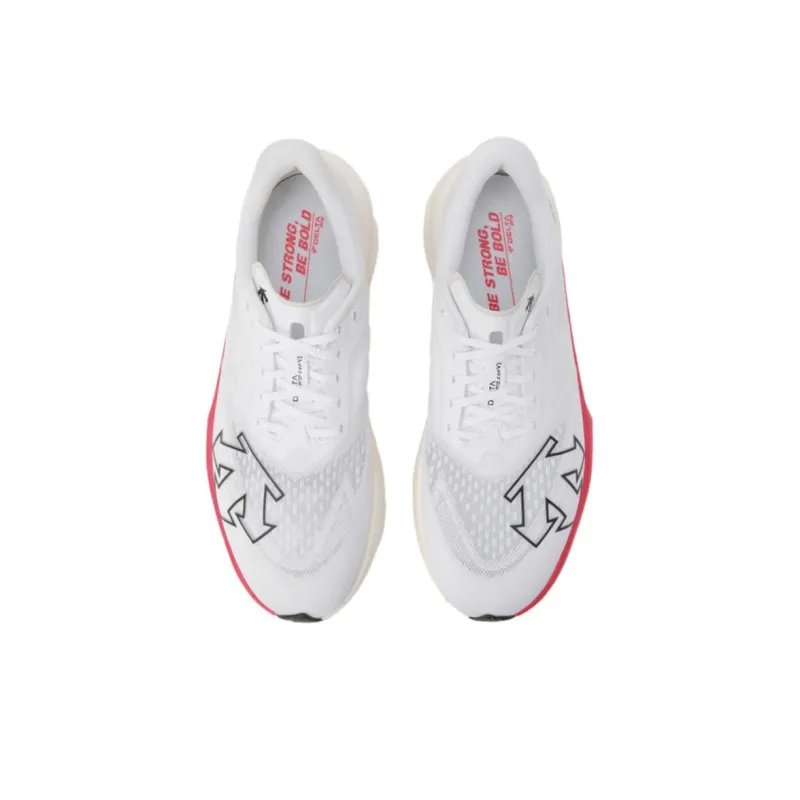 DESCENTE Anti Slip Wear Resistant Low Top Running Shoes Unisex White-3