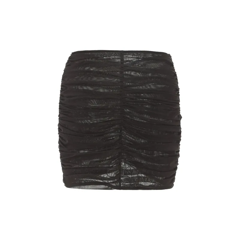 NANA JACQUELINE Casual Short Skirts Women's Black-1