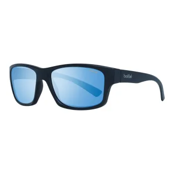BOLLE Plastic Rectangular Sunglasses Women's Black
