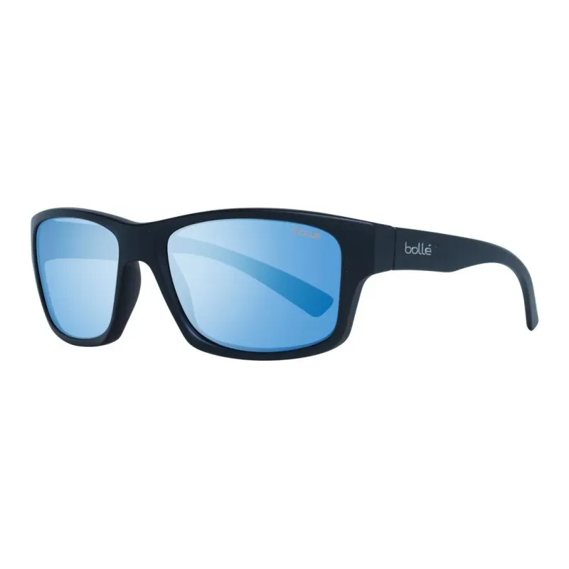 BOLLE Plastic Rectangular Sunglasses Women's Black-0