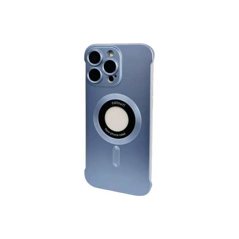 Wei Xin Acrylic Material Frameless Label Magnetic Phone Cases Compatible With IPhone 16/15 Pro Max/Apple 13/14 Pro/Max-17