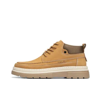CELE Work Boots Men Mid Top