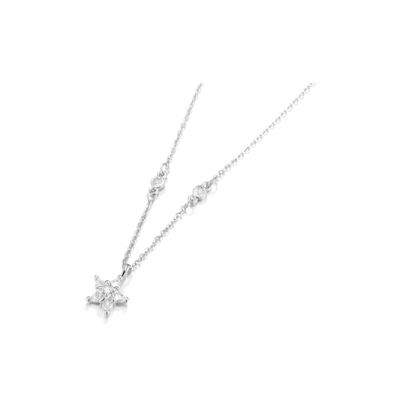 Clect Synthetic Cubic Zirconia Necklaces Women's-1