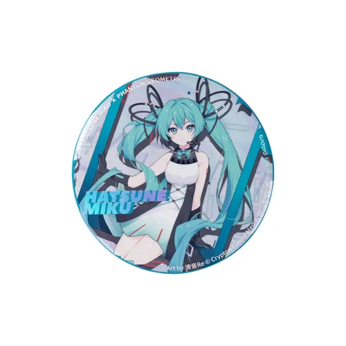 MOEYU Hatsune Miku Esports Heart/Dimensional Discovery/Floral Language Large Emblem Anime Merchandise Badge