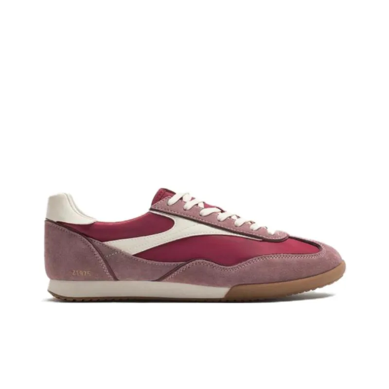 ZARA Slip Resistant Low Top Casual Shoes Men's Red White-1