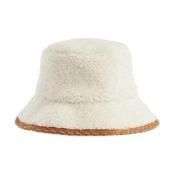 UGG Polyester Elastane Wool Bucket Hats Women's White