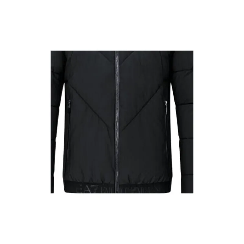 EMPORIO ARMANI Puffer Jacket Men's Black-5