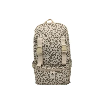 Adidas Polyester Backpack Regular Unisex Leopard Print