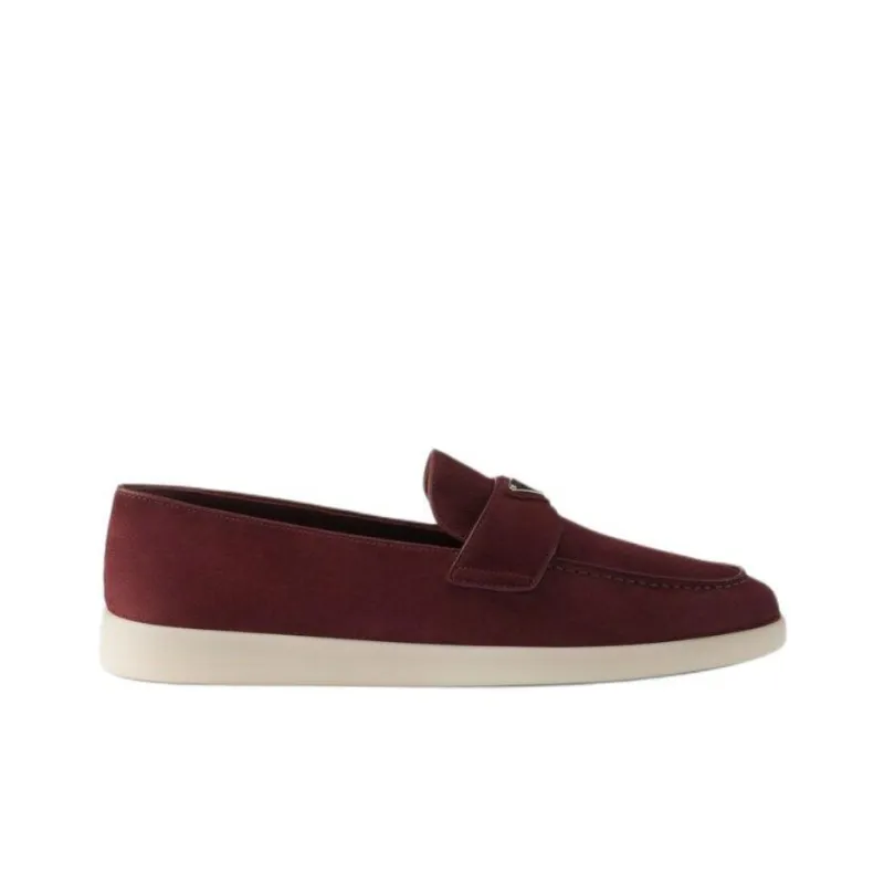 PRADA Loafers Men Burgundy-1