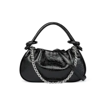 TUCANO PU One Shoulder Handbag Regular Women's Classic Black
