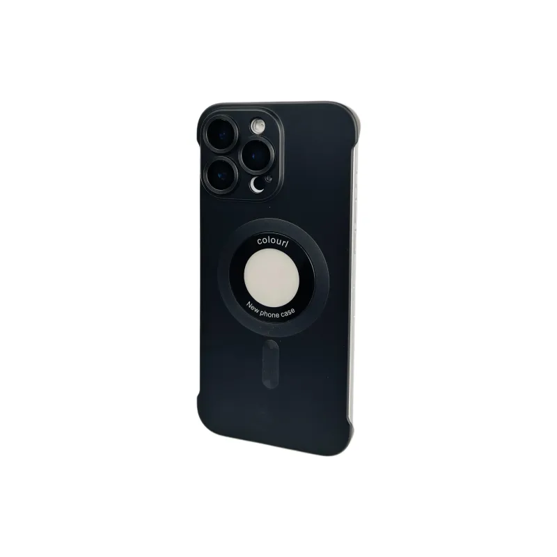 Wei Xin Acrylic Material Frameless Label Magnetic Phone Cases Compatible With IPhone 16/15 Pro Max/Apple 13/14 Pro/Max-11