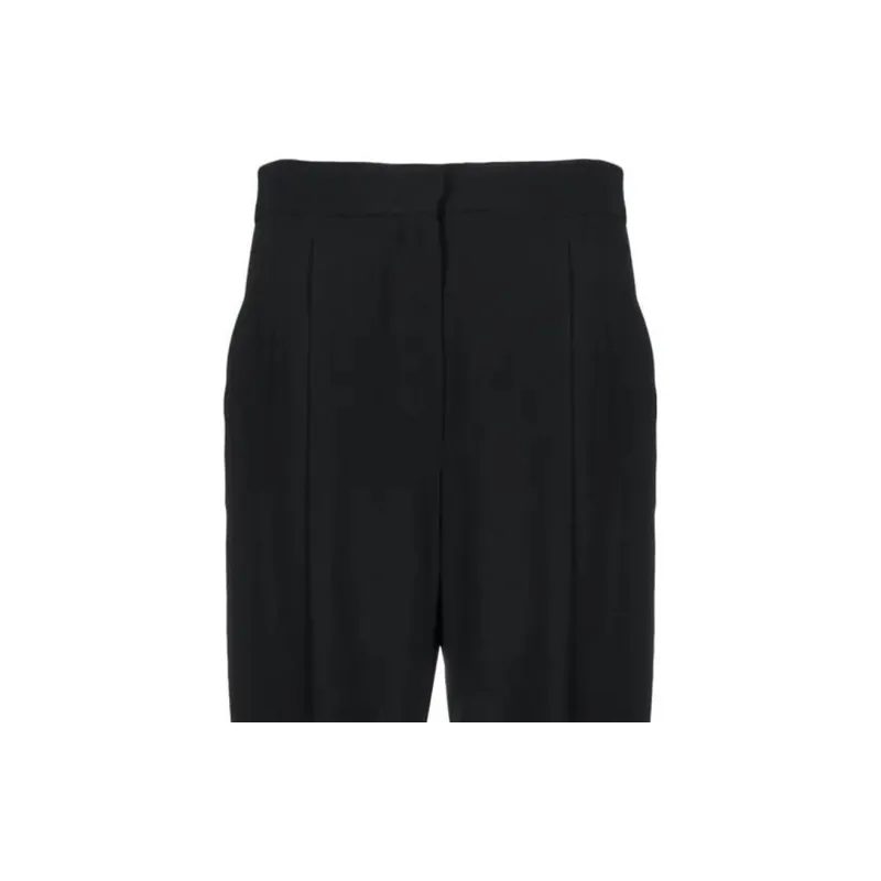 EMPORIO ARMANI Darted High Waist Trousers-4