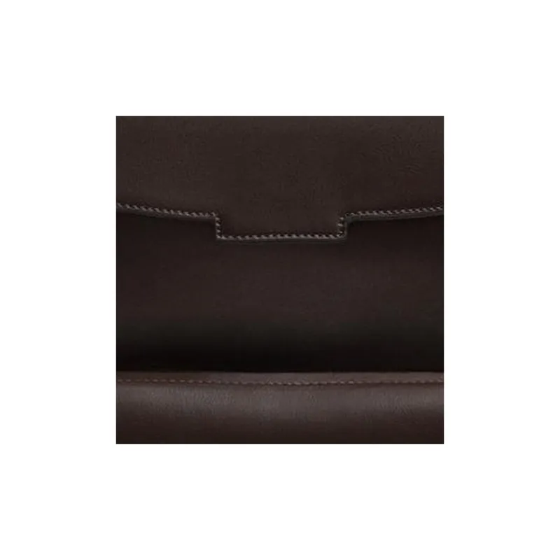 ZARA Polyurethane Backpack Large Size Men's Brown-3