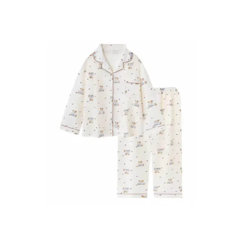 XIAFENYAN Pajama Set Women's Apricot-0