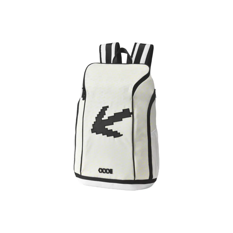 COEXISTENCE Polyester Backpack Basketball Bag Tubas Unisex White-1