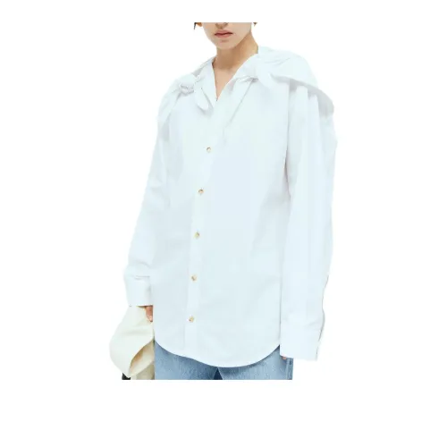 Bottega Veneta Knot Detailed Compact Shirt