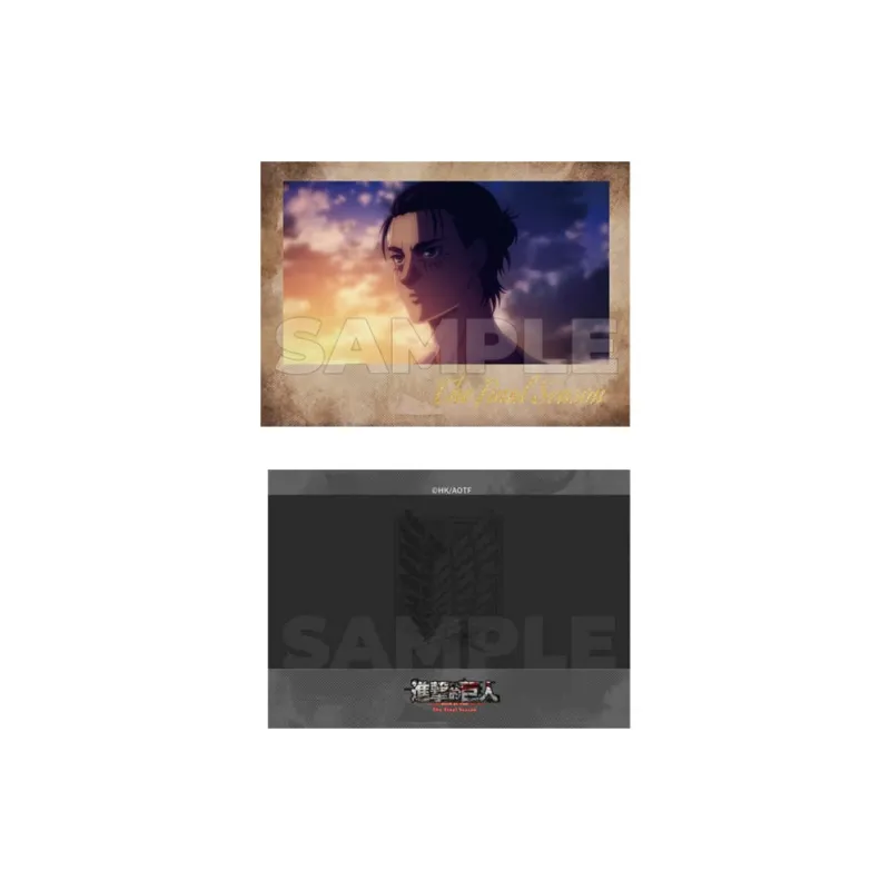 MUSE Comic Play Society Attack On Titan S4 The Final Season Eren Yeager Photo Scene TV Photo Cards-2
