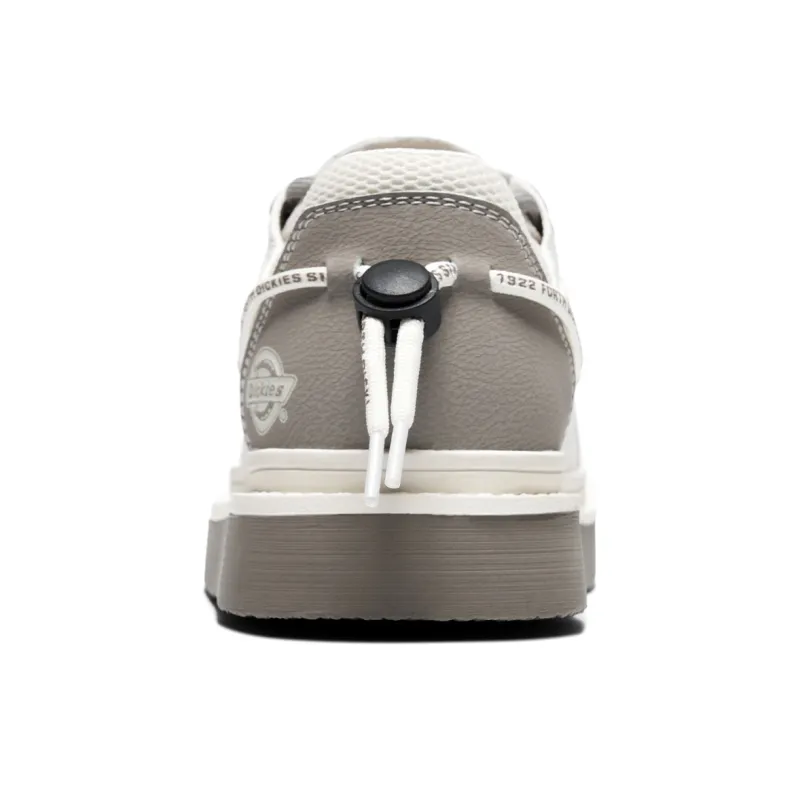 Dickies Low Top Skateboard Shoes Women's Beige Gray-3