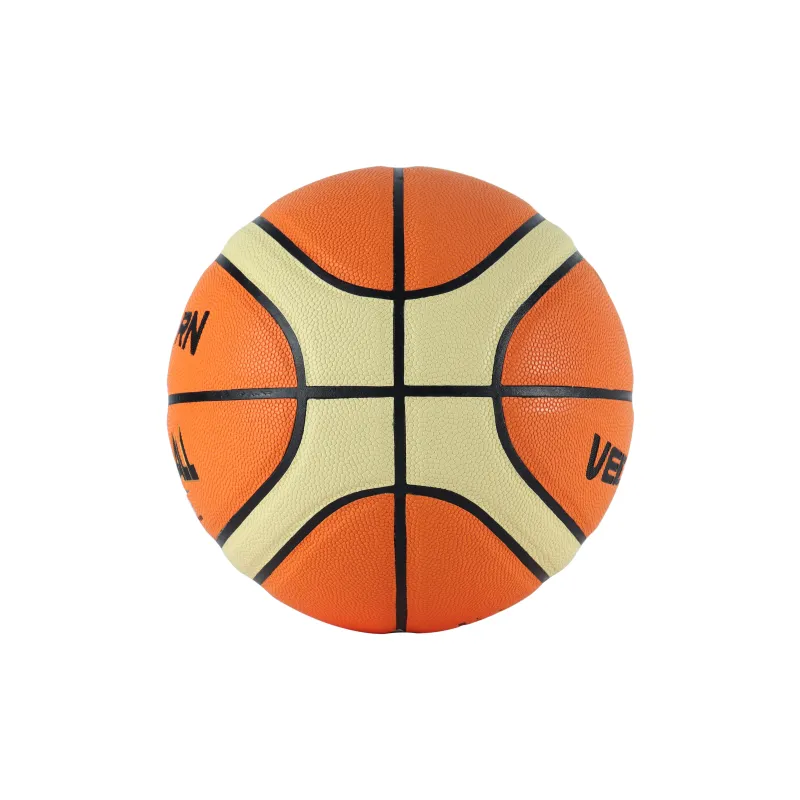 VEIDOORN Microfiber Leather Basketball Orange Size 7 Ball Training Competition Unisex-14