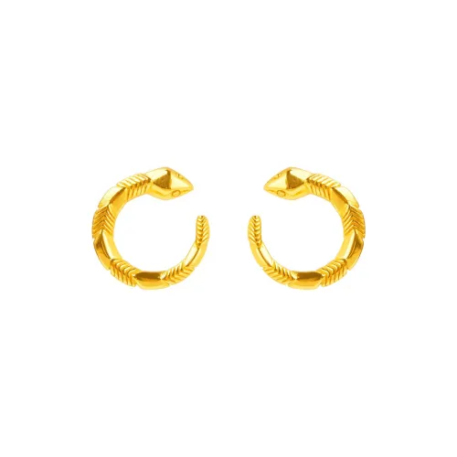 Lang Wind S925 Silver Stud Earrings Women's
