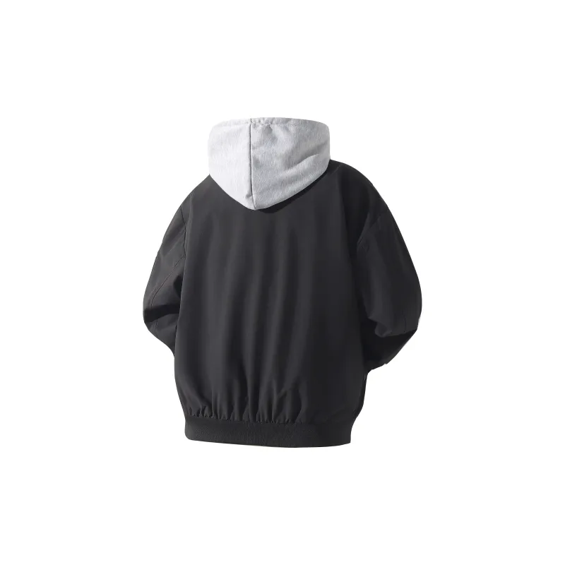 FASTFISH Jackets Coats Unisex Black-1