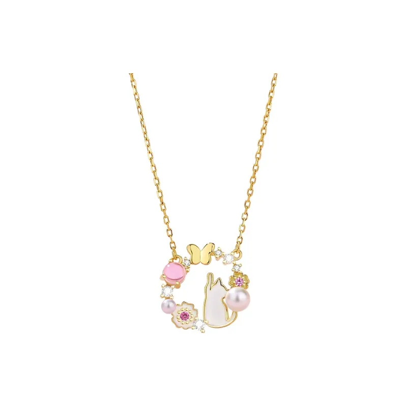 Long Fu 999 Fine Silver Necklaces Women's-0