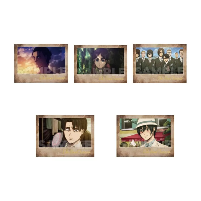 MUSE Comic Play Society Attack On Titan S4 The Final Season Eren Yeager Photo Scene TV Photo Cards-10