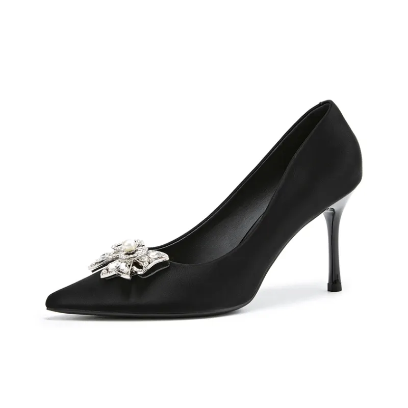 KEKAFU High Heels Women's Champagne/Black-9