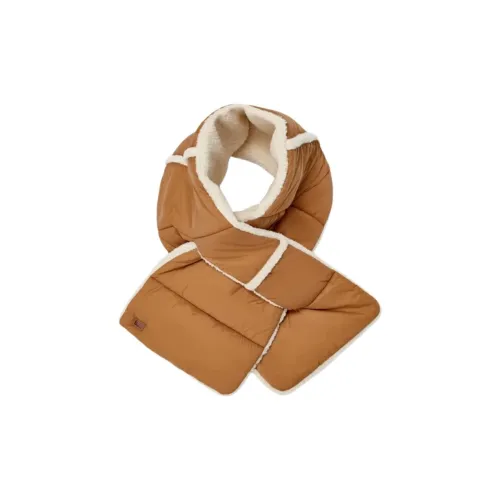 UGG Nylon Knit Scarves Women's Chestnut