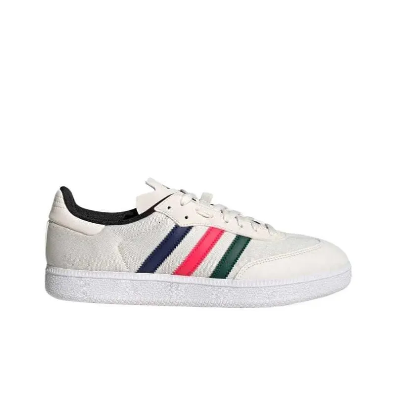 Adidas Velosamba Wear-Resistant Breathable Cushioning Low-Top Cycling Shoes Unisex White-1