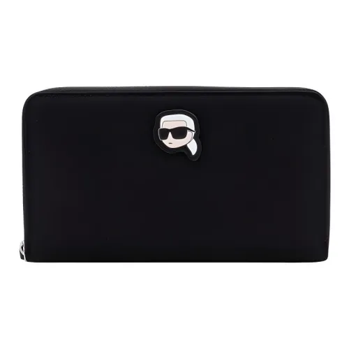 KARL LAGERFELD Recycled Nylon Wallet Women's Black