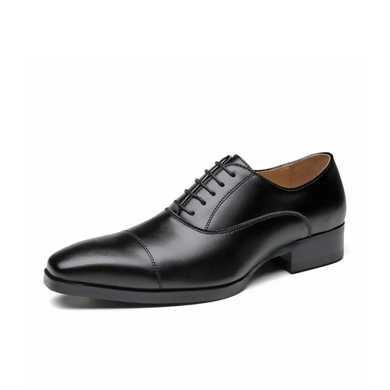 Kaltendin Business Commute British Versatile Suit Style Sharp Design Minimalist Style Elegance Dress Shoes Men's-1