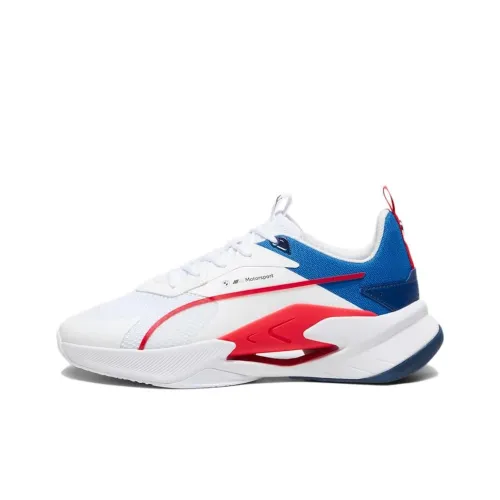 BMW M Motorsport x PUMA Anti-Slip Wear-Resistant Low-Top Casual Shoes Men's White