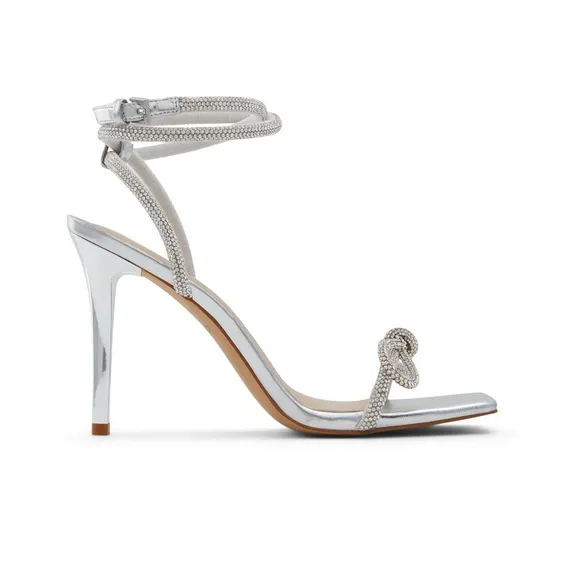 ALDO Strap Sandals Women's Silver-1